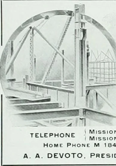 An illustration from The Architect & engineer of California and the Pacific Coast, 1905, leaf 212