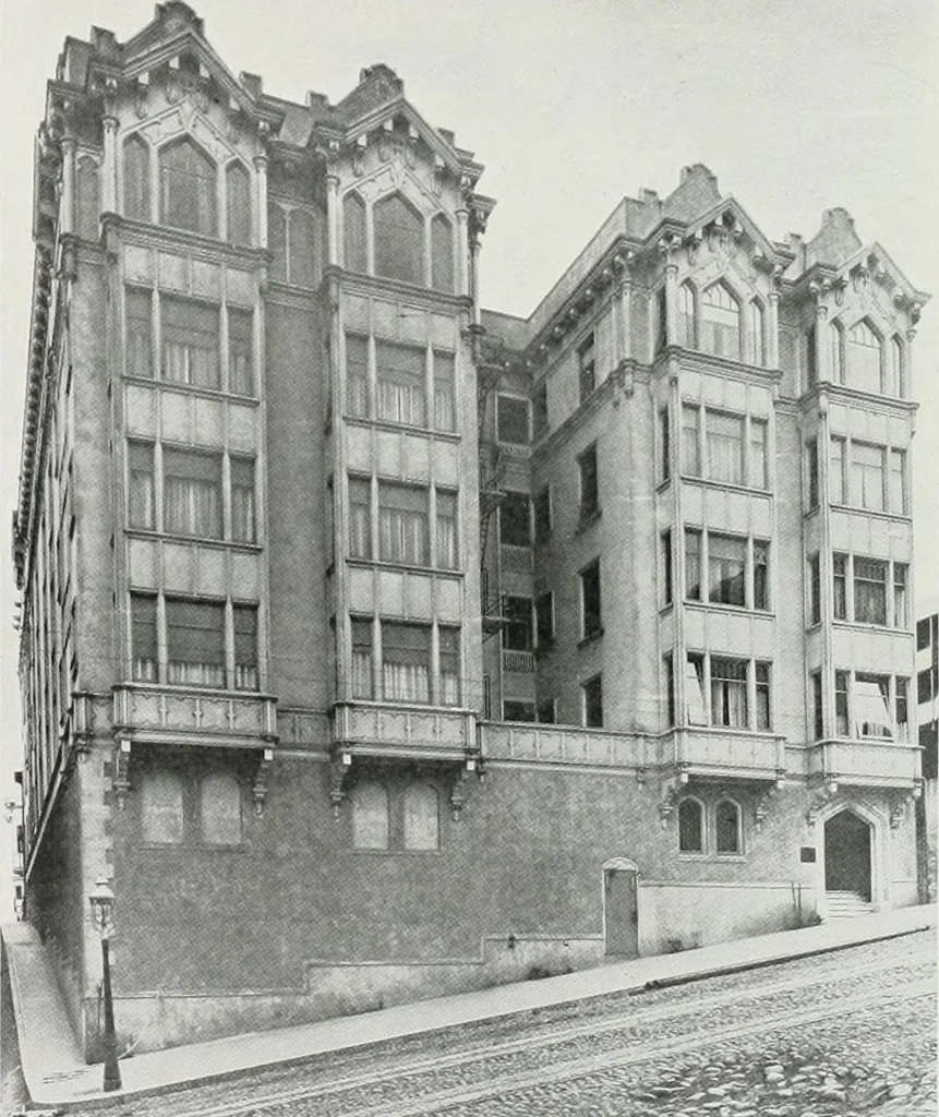 An illustration from The Architect & engineer of California and the Pacific Coast, 1905, leaf 229