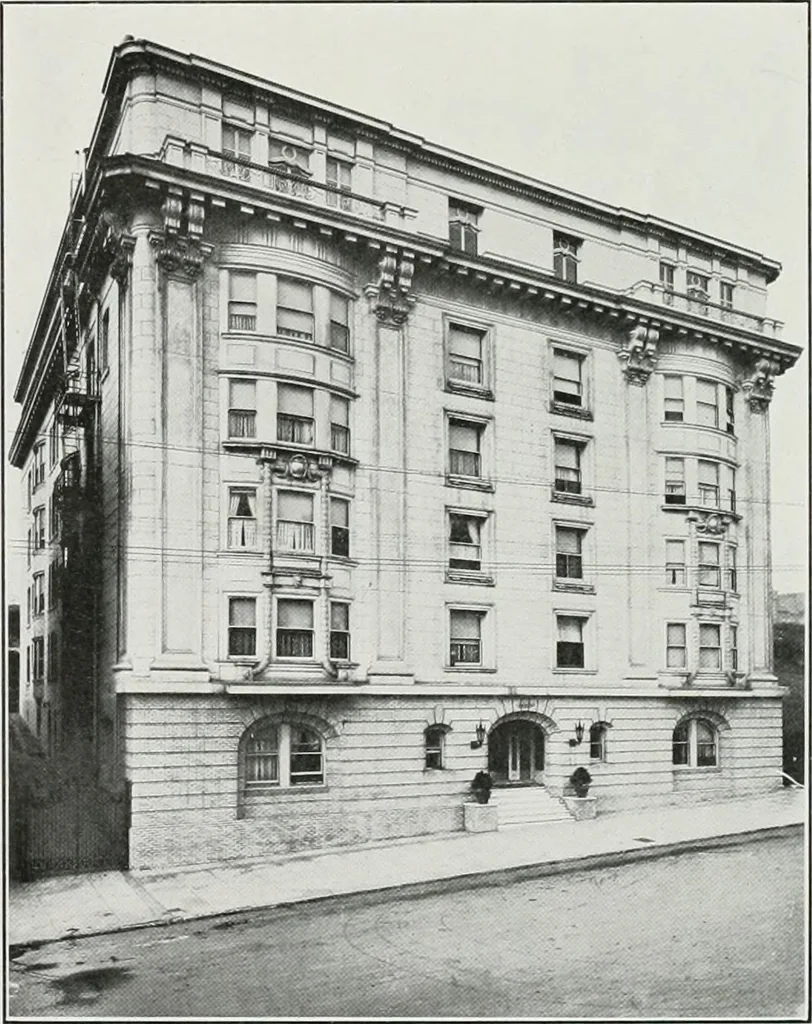 An illustration from The Architect & engineer of California and the Pacific Coast, 1905, leaf 231