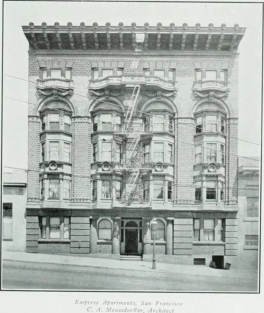 An illustration from The Architect & engineer of California and the Pacific Coast, 1905, leaf 232
