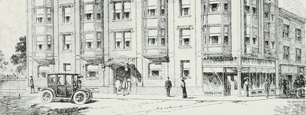An illustration from The Architect & engineer of California and the Pacific Coast, 1905, leaf 233