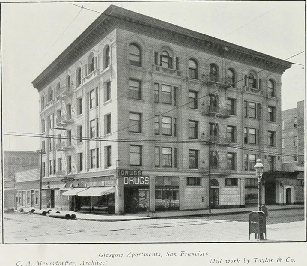 An illustration from The Architect & engineer of California and the Pacific Coast, 1905, leaf 233