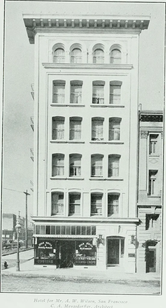 An illustration from The Architect & engineer of California and the Pacific Coast, 1905, leaf 238