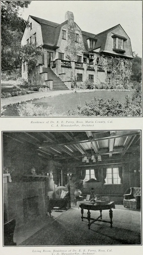 An illustration from The Architect & engineer of California and the Pacific Coast, 1905, leaf 245
