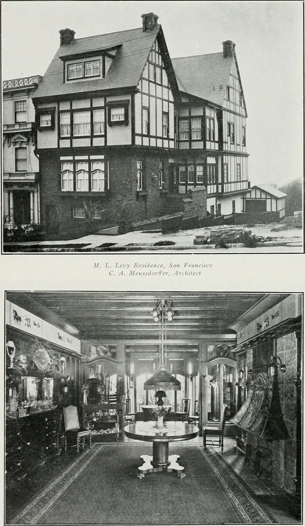 An illustration from The Architect & engineer of California and the Pacific Coast, 1905, leaf 249