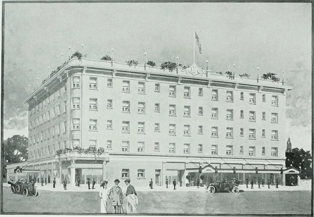 An illustration from The Architect & engineer of California and the Pacific Coast, 1905, leaf 258
