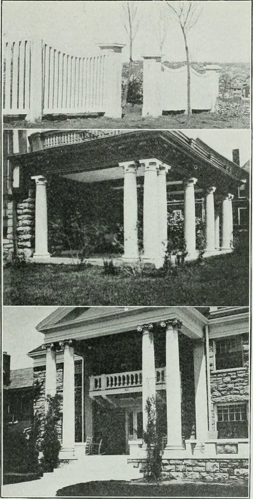 An illustration from The Architect & engineer of California and the Pacific Coast, 1905, leaf 278