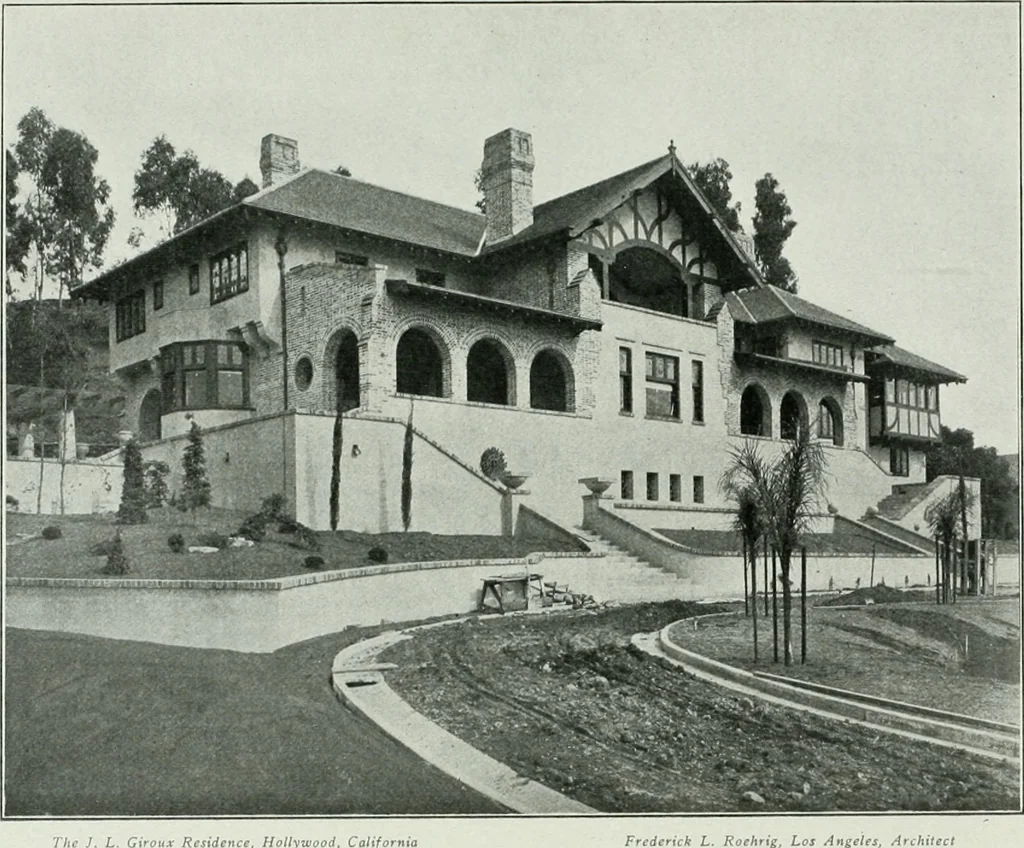 An illustration from The Architect & engineer of California and the Pacific Coast, 1905, leaf 280