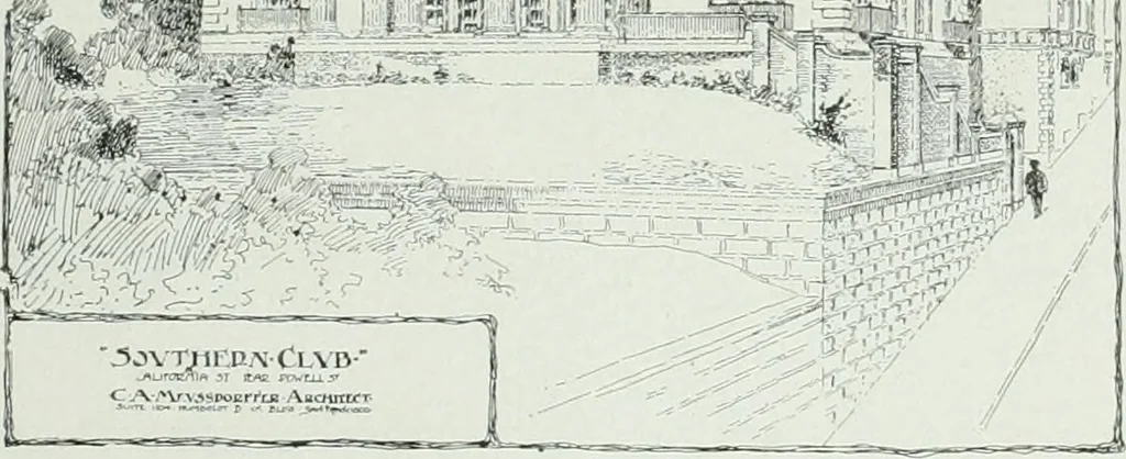 An illustration from The Architect & engineer of California and the Pacific Coast, 1905, leaf 322