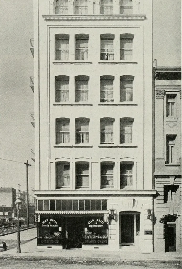 An illustration from The Architect & engineer of California and the Pacific Coast, 1905, leaf 351