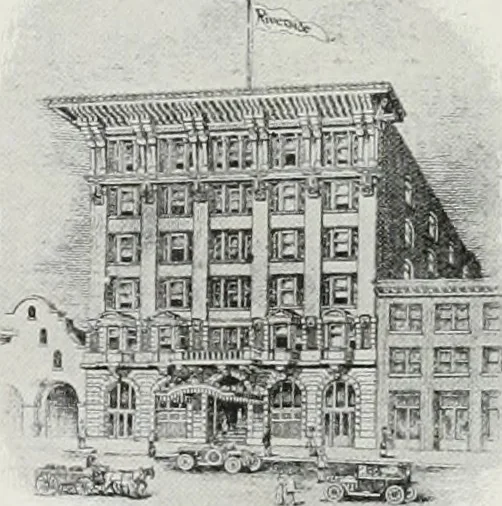 An illustration from The Architect & engineer of California and the Pacific Coast, 1905, leaf 353