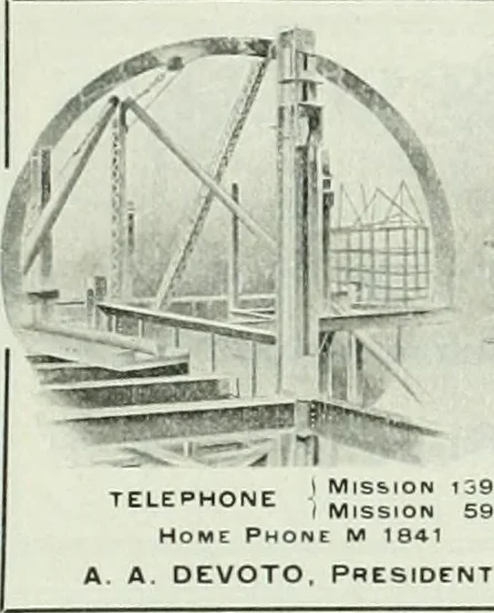 An illustration from The Architect & engineer of California and the Pacific Coast, 1905, leaf 38