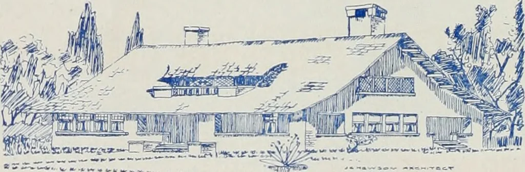 An illustration from The Architect & engineer of California and the Pacific Coast, 1905, leaf 387