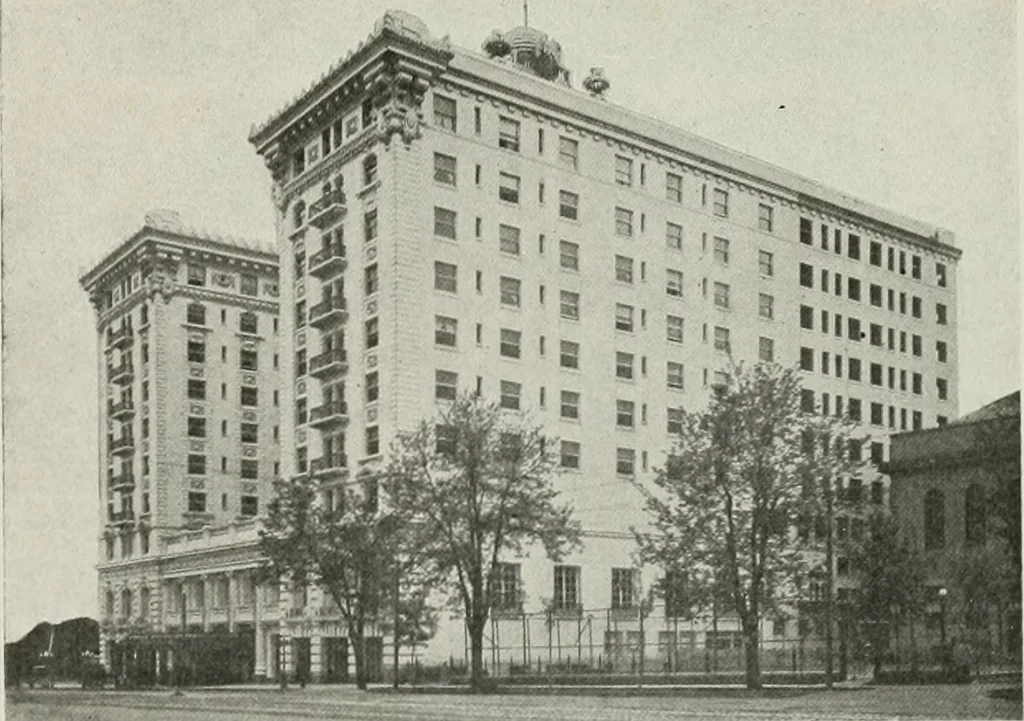 An illustration from The Architect & engineer of California and the Pacific Coast, 1905, leaf 395