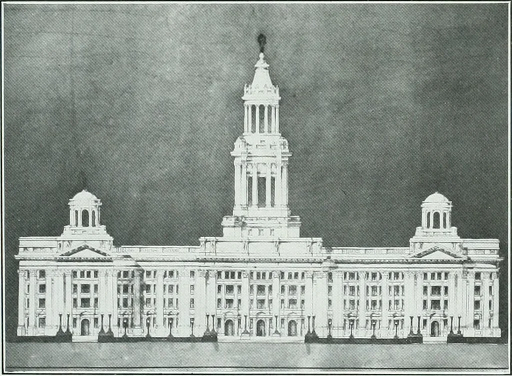 An illustration from The Architect & engineer of California and the Pacific Coast, 1905, leaf 424