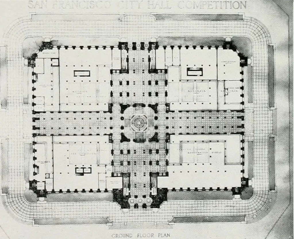 An illustration from The Architect & engineer of California and the Pacific Coast, 1905, leaf 429