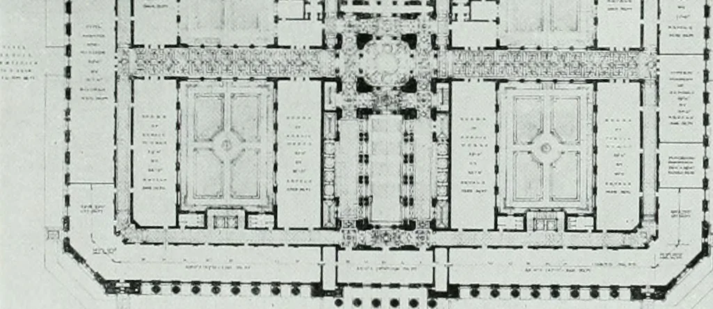 An illustration from The Architect & engineer of California and the Pacific Coast, 1905, leaf 438