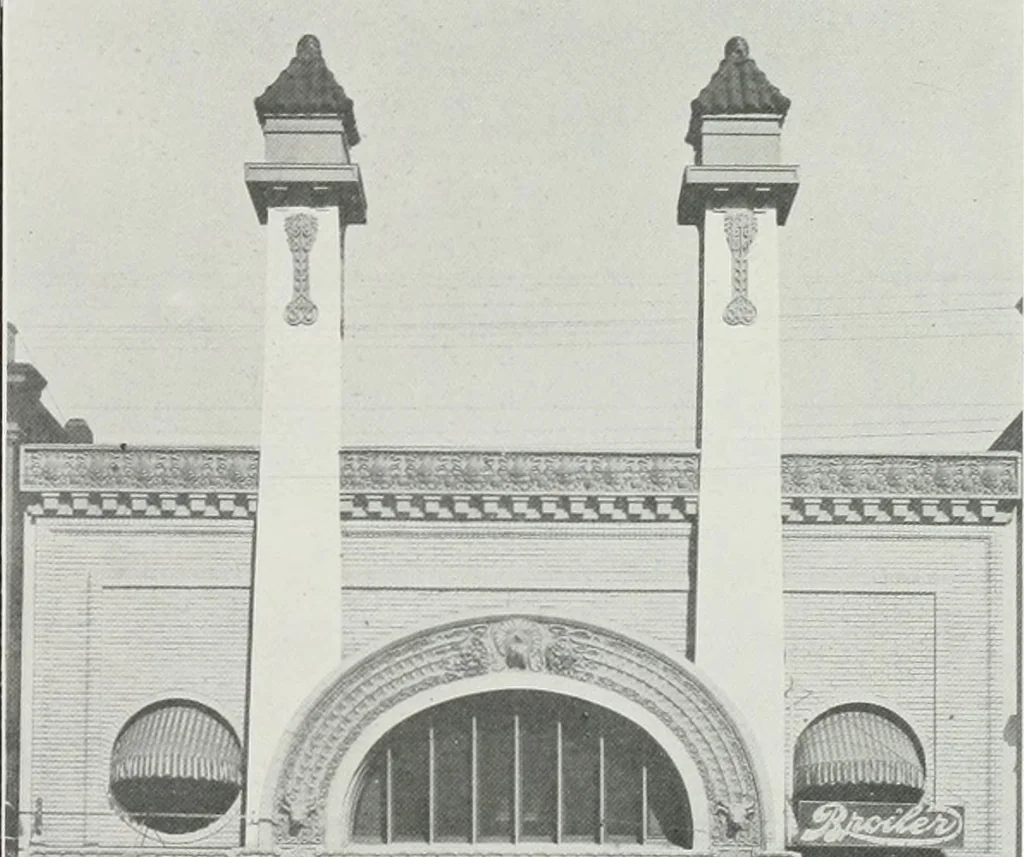 An illustration from The Architect & engineer of California and the Pacific Coast, 1905, leaf 457