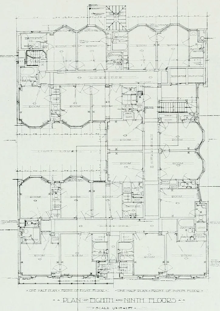 An illustration from The Architect & engineer of California and the Pacific Coast, 1905, leaf 46