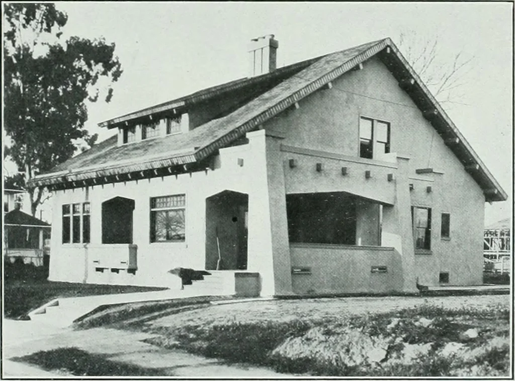 An illustration from The Architect & engineer of California and the Pacific Coast, 1905, leaf 460