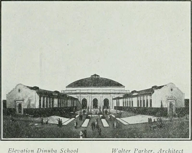 An illustration from The Architect & engineer of California and the Pacific Coast, 1905, leaf 466