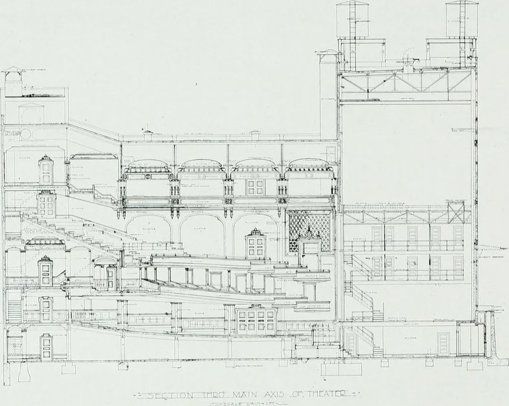 An illustration from The Architect & engineer of California and the Pacific Coast, 1905, leaf 48