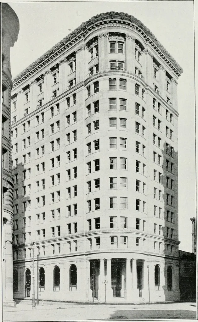 An illustration from The Architect & engineer of California and the Pacific Coast, 1905, leaf 57