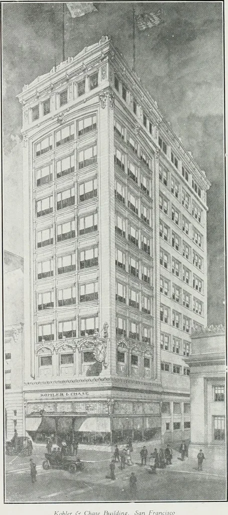 An illustration from The Architect & engineer of California and the Pacific Coast, 1905, leaf 59