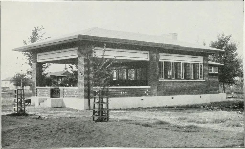 An illustration from The Architect & engineer of California and the Pacific Coast, 1905, leaf 73