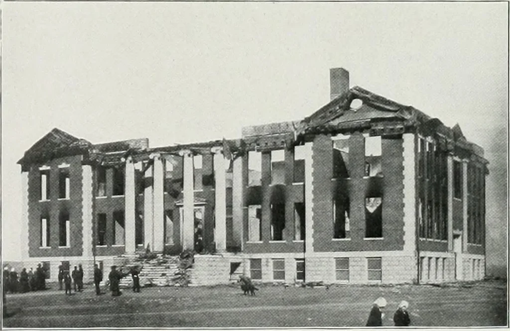 An illustration from The Architect & engineer of California and the Pacific Coast, 1905, leaf 81