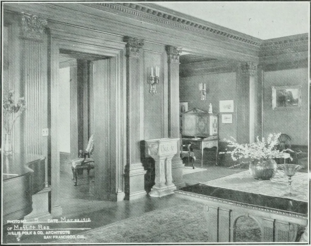 An illustration from The Architect & engineer of California and the Pacific Coast, 1905, leaf 84