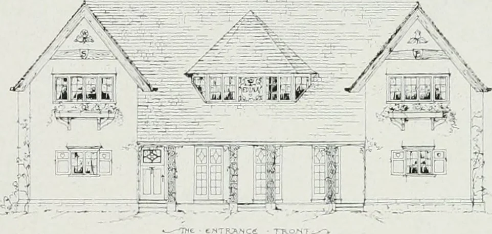 An illustration from The Architect & engineer of California and the Pacific Coast, 1905, leaf 87