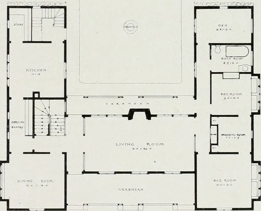 An illustration from The Architect & engineer of California and the Pacific Coast, 1905, leaf 87