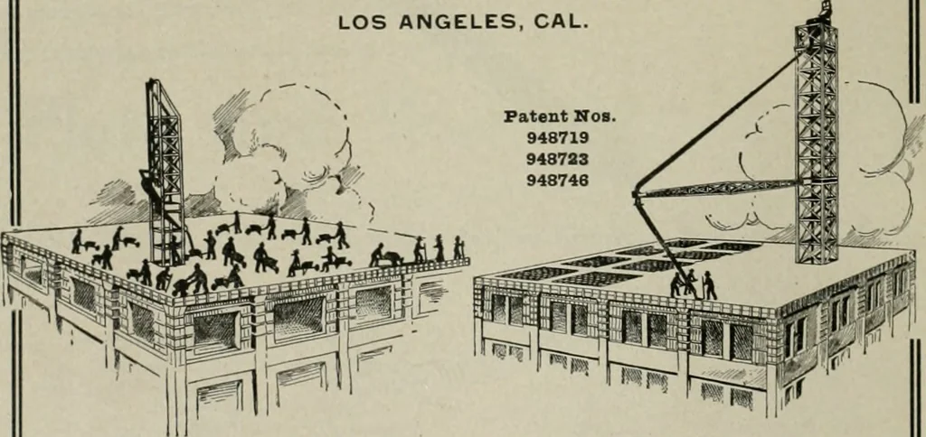 An illustration from The Architect & engineer of California and the Pacific Coast, 1905, leaf 11