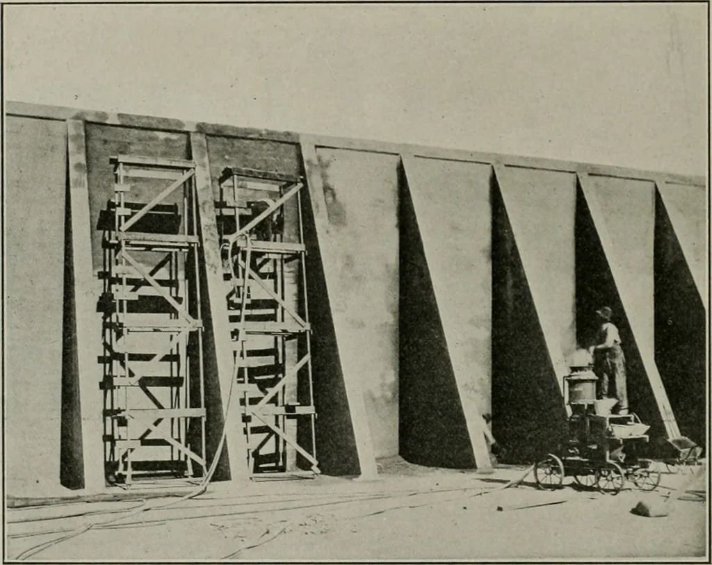 An illustration from The Architect & engineer of California and the Pacific Coast, 1905, leaf 119
