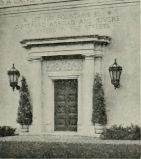 An illustration from The Architect & engineer of California and the Pacific Coast, 1905, leaf 132