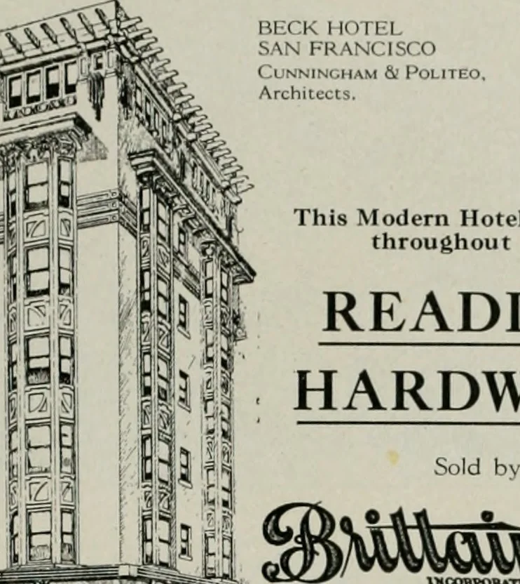An illustration from The Architect & engineer of California and the Pacific Coast, 1905, leaf 144