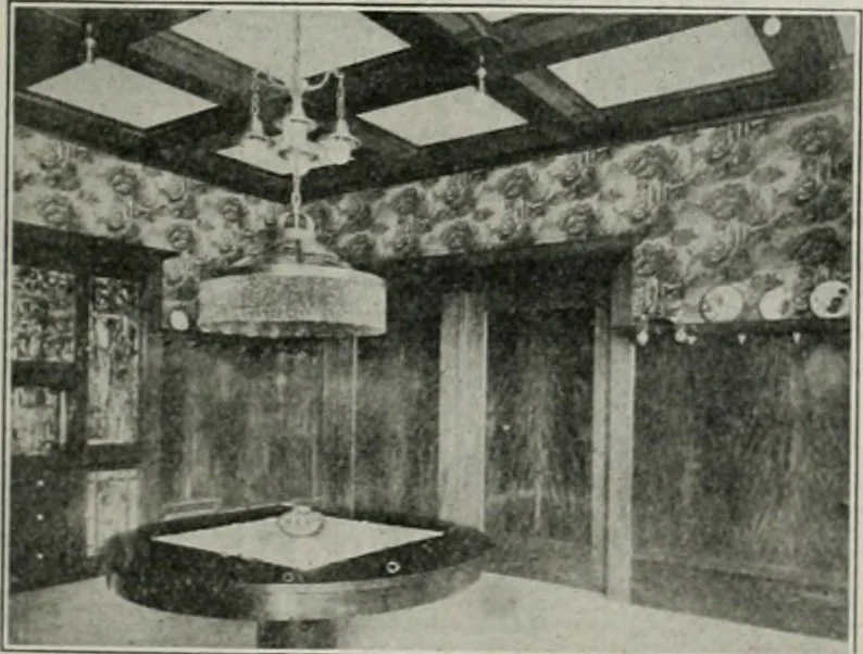 An illustration from The Architect & engineer of California and the Pacific Coast, 1905, leaf 148
