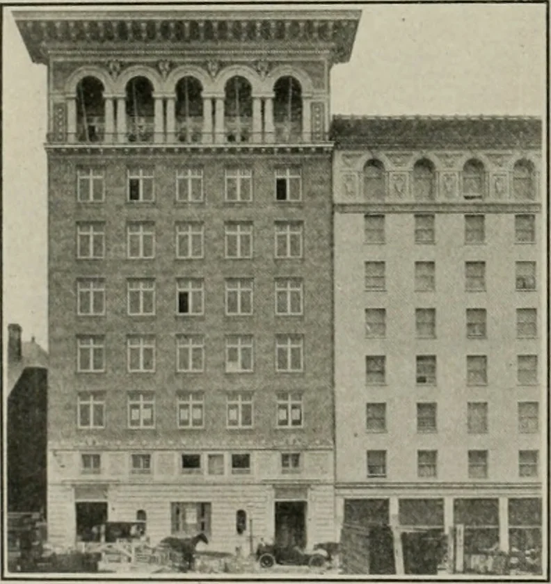 An illustration from The Architect & engineer of California and the Pacific Coast, 1905, leaf 15