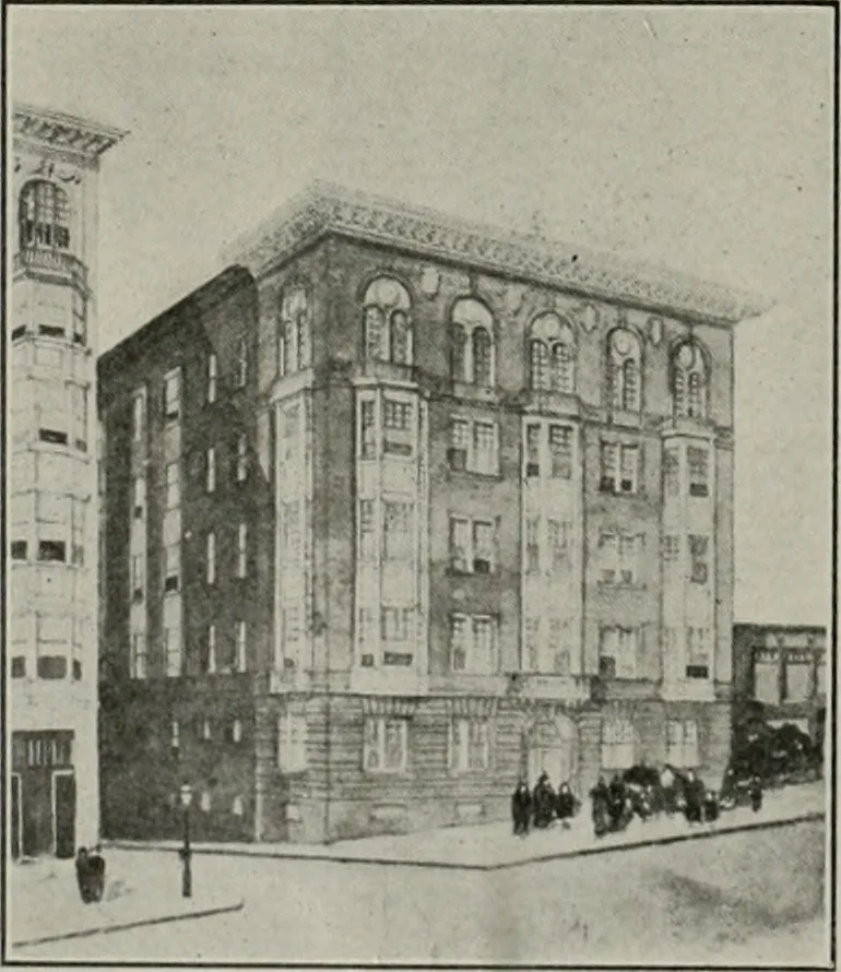 An illustration from The Architect & engineer of California and the Pacific Coast, 1905, leaf 173