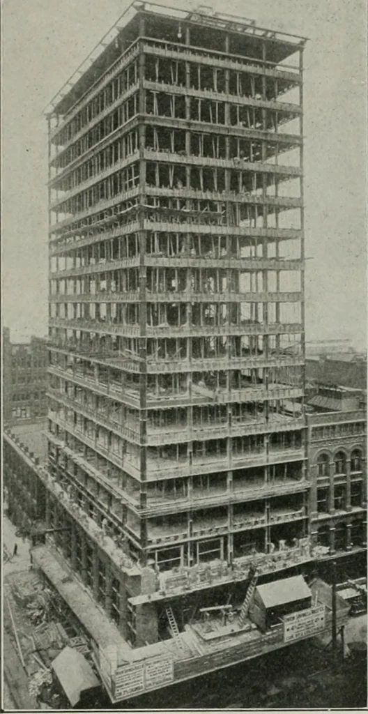 An illustration from The Architect & engineer of California and the Pacific Coast, 1905, leaf 192