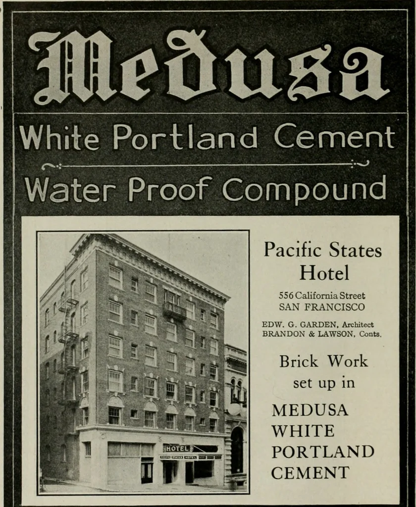 An illustration from The Architect & engineer of California and the Pacific Coast, 1905, leaf 193