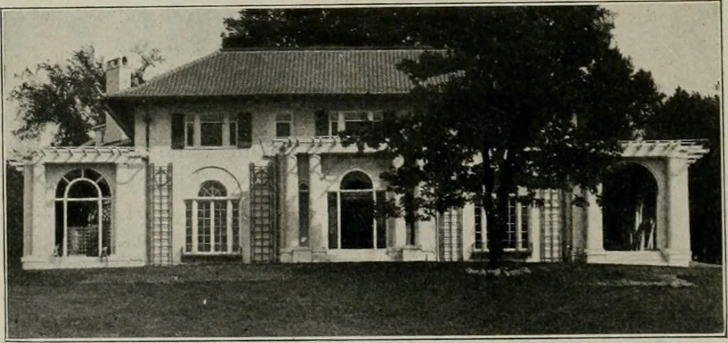 An illustration from The Architect & engineer of California and the Pacific Coast, 1905, leaf 211