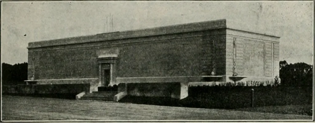 An illustration from The Architect & engineer of California and the Pacific Coast, 1905, leaf 218