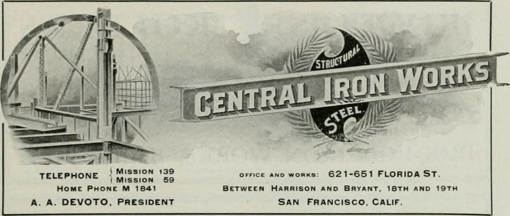 An illustration from The Architect & engineer of California and the Pacific Coast, 1905, leaf 228