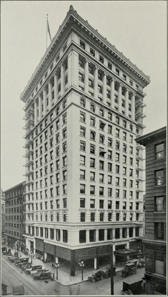 An illustration from The Architect & engineer of California and the Pacific Coast, 1905, leaf 235