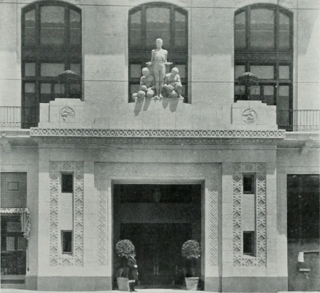 An illustration from The Architect & engineer of California and the Pacific Coast, 1905, leaf 236