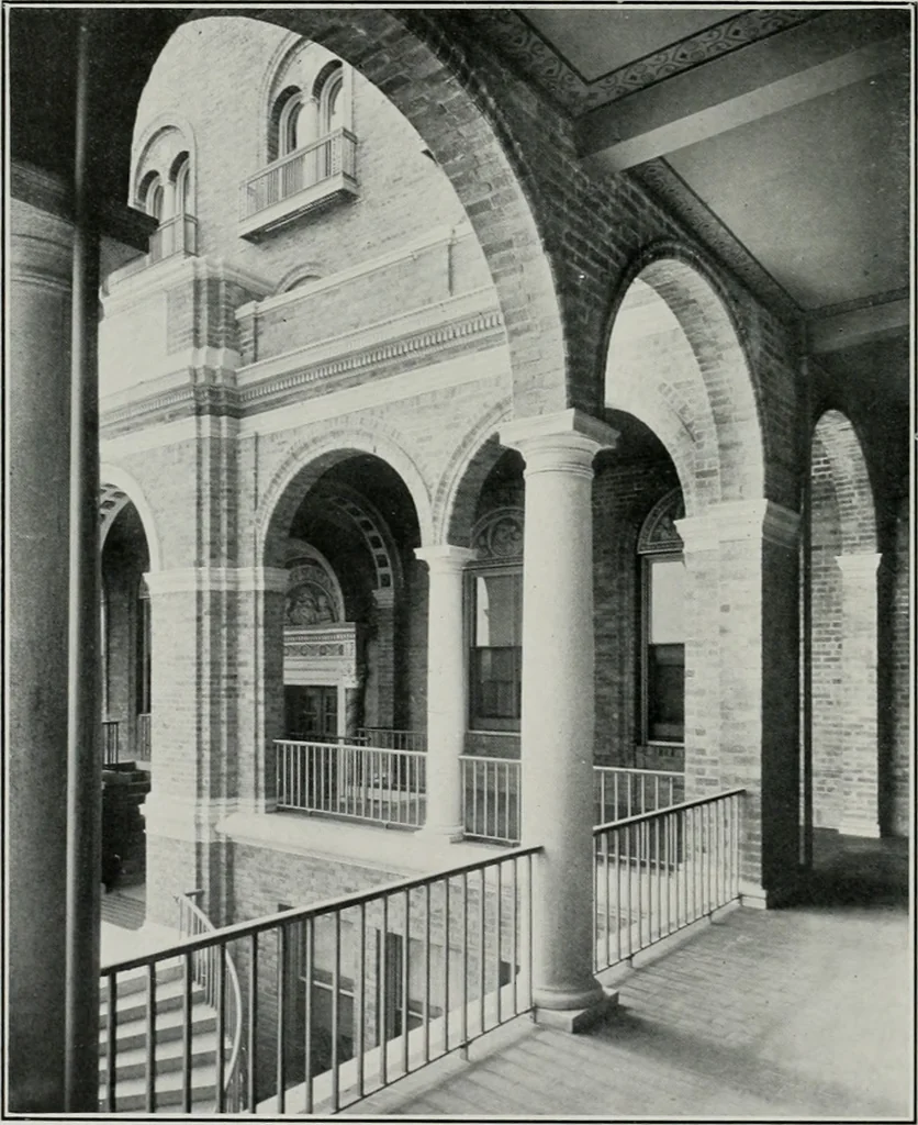 An illustration from The Architect & engineer of California and the Pacific Coast, 1905, leaf 247