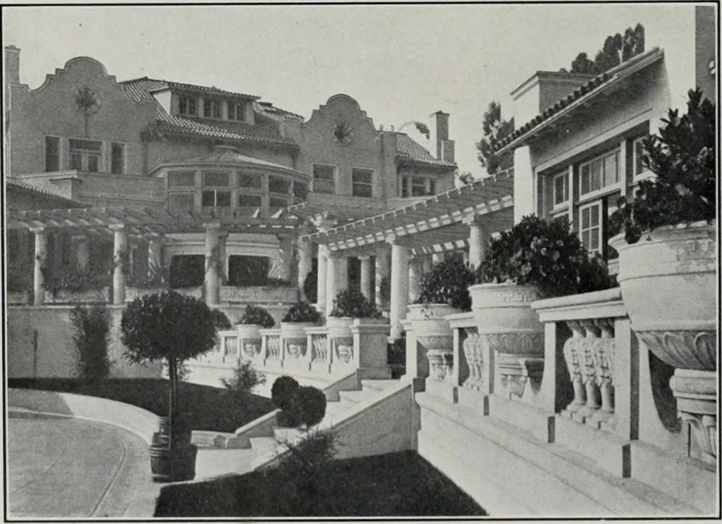 An illustration from The Architect & engineer of California and the Pacific Coast, 1905, leaf 261