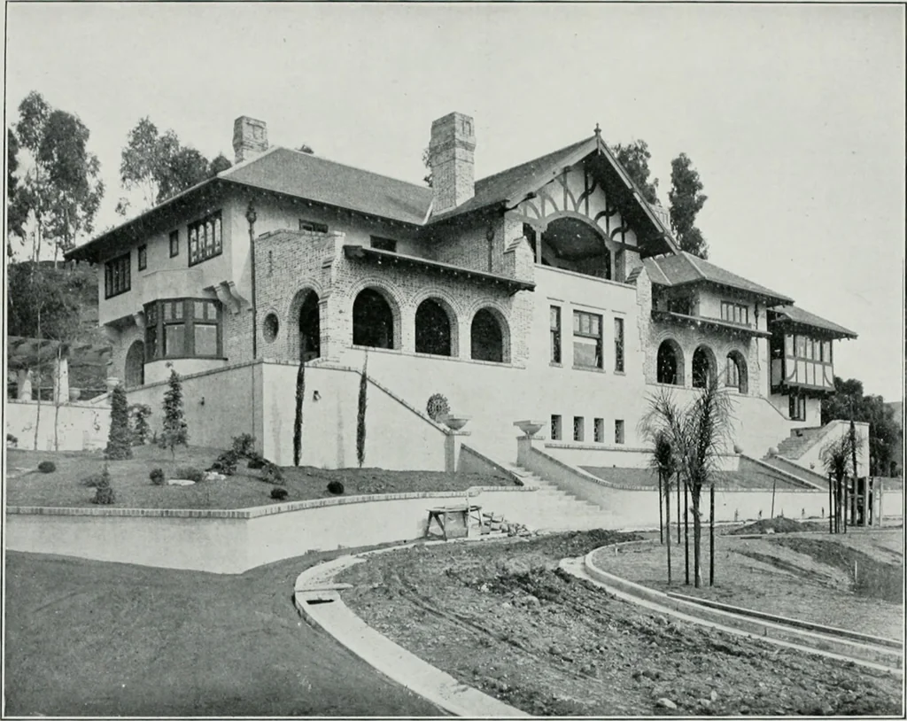 An illustration from The Architect & engineer of California and the Pacific Coast, 1905, leaf 262